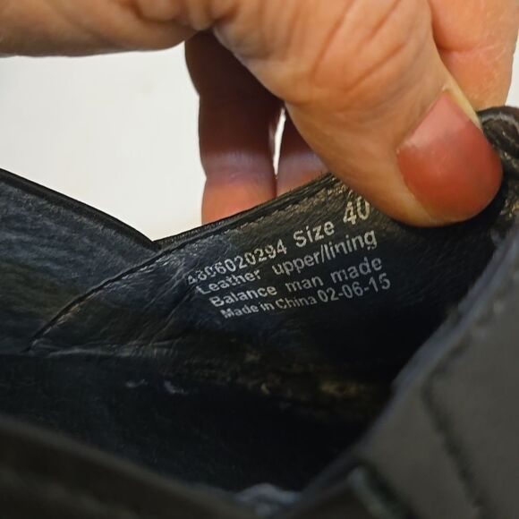 Dansko Tenley Women Black Gray Leather Comfort Shoe  Size 40(10 us) - Picture 8 of 8